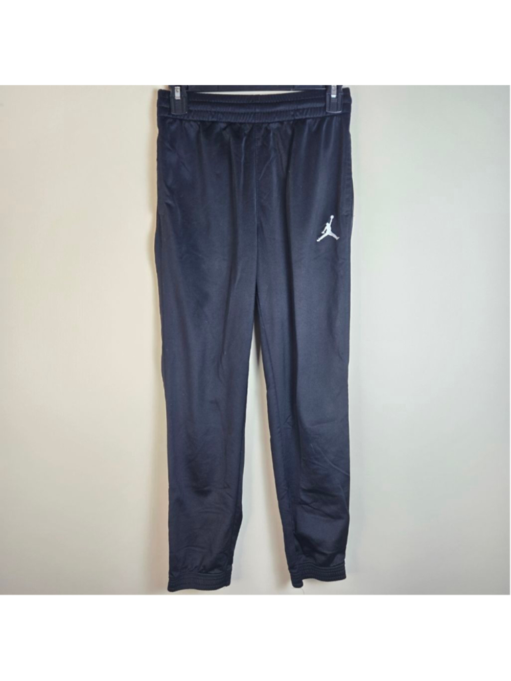 Boys Jordan Sweatpants & Joggers L Black with White Logo - Picture 8 of 13